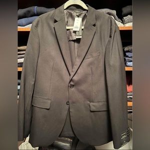 Banana Republic Men’s Black Suit Coat